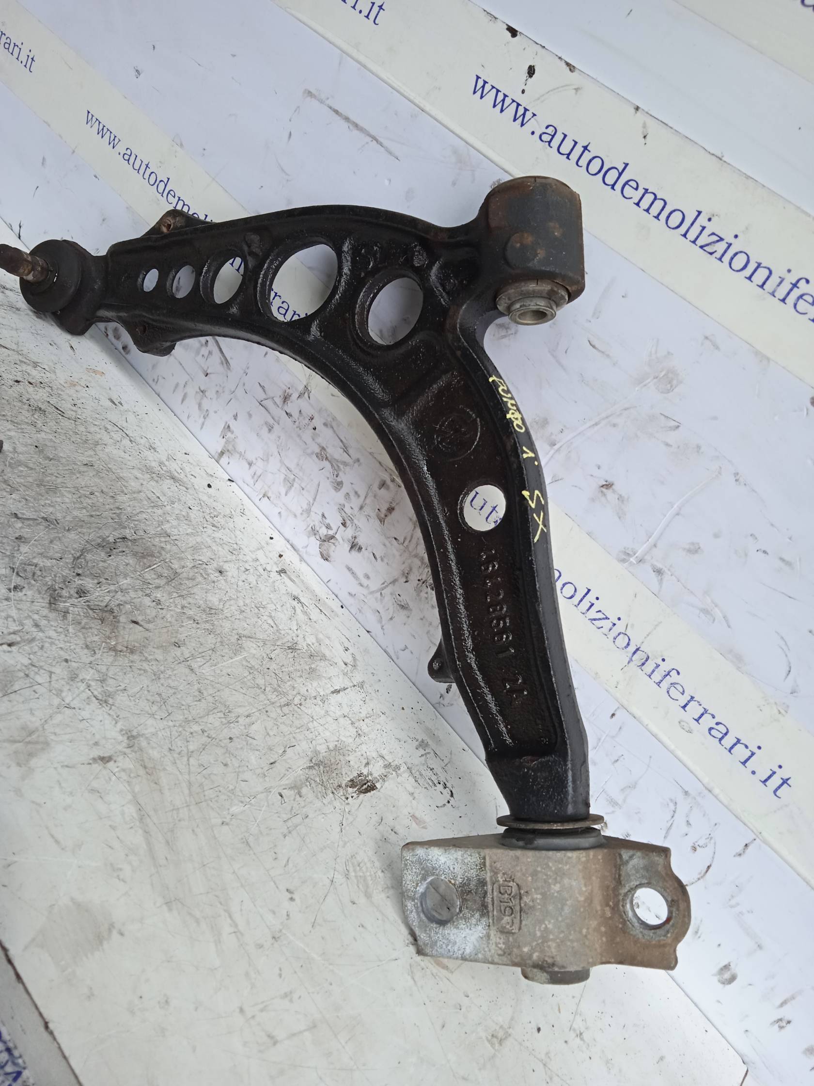 Braccio oscillante sosp. ant. sx.